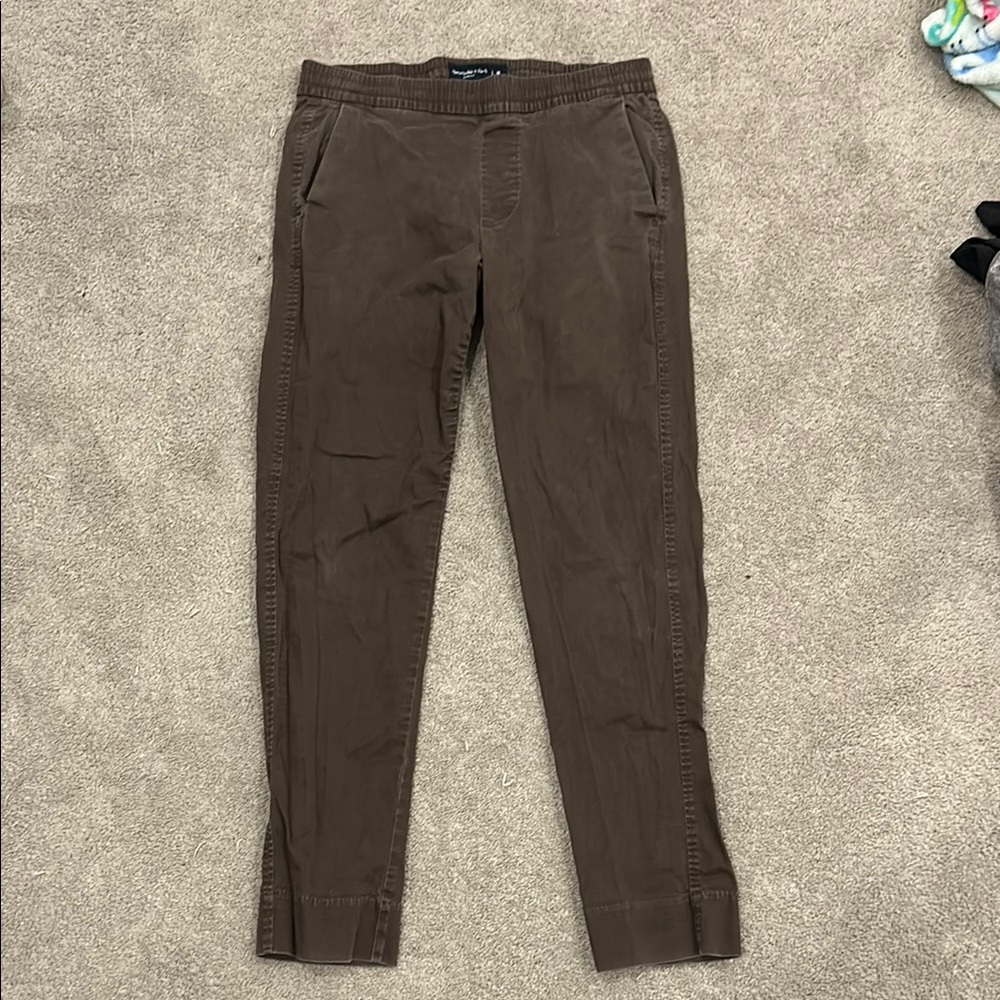 Abercrombie & Fitch Brown Chinos Slim Fit